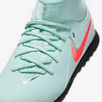 Tacos de fútbol high TF para niños de preescolar y grandes Nike Jr. Phantom Luna 2 Club