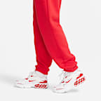 Pants de tiro alto para mujer Nike Sportswear Phoenix Fleece