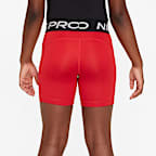 Nike Pro Big Kids' (Girls') Dri-FIT 5" Shorts
