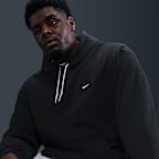 Nike Solo Swoosh Men's French Terry Pullover Hoodie