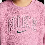 Conjunto de leggings y sudadera de cuello redondo para infantil Nike Swoosh Spirit
