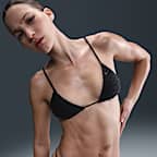 Nike Swim Swoosh Link Terry-Triangel-Bikinioberteil (Damen)