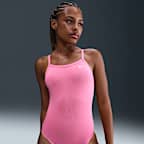 Traje de baño de una sola pieza con espalda deportiva para mujer Nike Swim HydraStrong Essential