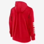 Ohio State Buckeyes Sideline Team Issue Men's Nike College Full-Zip Hoodie