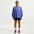 Sudadera oversized de cuello redondo para mujer Nike Sportswear Phoenix Fleece