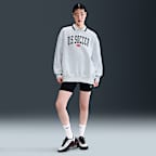 USA Phoenix Fleece Women's Nike Soccer Oversized Crew-Neck Sweatshirt