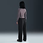 Nike Sportswear Classic 女款中腰開放式褲腳長褲