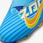 Nike Jr. Mercurial Zoom Vapor 15 Academy KM FG/MG Younger/Older Kids' Low-Top Football Boot