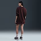 Sudadera de cuello redondo holgada para mujer Nike Sportswear Club Fleece