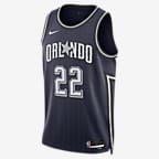 Franz Wagner Orlando Magic City Edition 2023/24 Men's Nike Dri-FIT NBA Swingman Jersey - College Navy