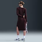 Nike Sportswear Chill Knit Women's Tight Long-Sleeve Midi Mini-Rib Dress