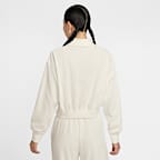 Nike Sportswear Women's Velour Cropped 1/4-Zip Top
