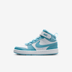 Weiß/Denim Turquoise