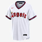 Logan O'Hoppe Los Angeles Angels Men's Nike MLB Replica Jersey - White