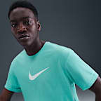 Playera de manga corta para hombre Nike Swim Hydroguard