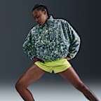 Nike One Women's Therma-FIT Oversized 1/2-Zip Fleece Top