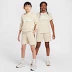 Nike Sportswear Club Big Kids' French Terry Shorts