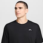 Kortærmet Nike Solar Chase Dri-FIT ADV-løbetrøje til mænd