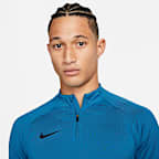 Nike Dri-FIT Strike fotballtreningsoverdel til herre