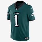 Jersey Nike Dri-FIT de la NFL Limited para hombre Jalen Hurts Philadelphia Eagles - Verde/Negro