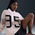 Polo de manga larga con gráfico para mujer Nike Sportswear