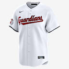Jersey Nike Dri-FIT ADV de la MLB Limited para hombre Bo Naylor Cleveland Guardians - Blanco