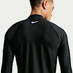 나이키 스윔 하이드로가드 남성 긴팔 지퍼 탑