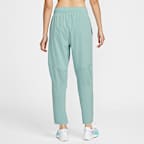 Nike Dri-FIT Fast 女款中腰跑步九分褲