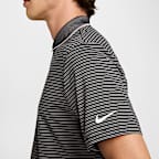 Polo de golf a rayas Dri-FIT para hombre Nike Tour