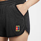 NikeCourt Heritage Women's Mid-Rise French Terry Tennis Shorts