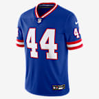 Cam Skattebo New York Giants Men's Nike Dri-FIT NFL Limited Jersey - Royal