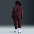 Sudadera oversized de cuello redondo de tejido Fleece para mujer (talla grande) Nike Sportswear Phoenix