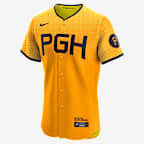 Roberto Clemente Pittsburgh Pirates City Connect Men's Nike Dri-FIT ADV MLB Elite Jersey