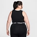 Débardeur court Dri-FIT Nike Pro pour femme (grande taille)