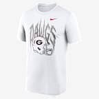 Playera universitaria Nike Dri-FIT para hombre Georgia 2026 White Out Dawgs - Blanco