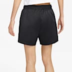 กางเกงขาสั้นเอวสูงแบบทอผู้หญิง Nike Sportswear