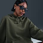 Paris Saint-Germain Phoenix Fleece Women's Nike Football Oversized Pullover Hoodie