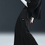 나이키 스포츠웨어 여성 미드라이즈 와이드 레그 트랙 팬츠