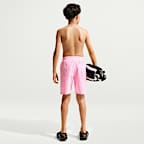 Nike Swim Breaker Big Kids' (Boys') Ripple Texture 7" Brief-Lined Volley Short