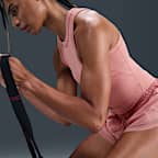 나이키 원 피티드 여성 드라이 핏 크롭 탱크 탑