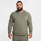 Nike Primary Fleece Men's Dri-FIT UV Performance Crew