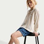 Nike Sportswear Collection Big Kids' Denim Shorts