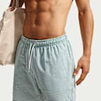 Nike Swim Breaker Men's Ripple Texture 7" Brief-Lined Volley Short