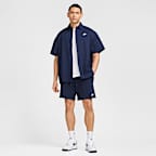 Nike Club Men's Short-Sleeve Button-Up Shirt