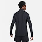Playera de fútbol de medio cierre Dri-FIT para hombre Nike Academy