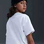 Playera para niña talla grande Nike Sportswear