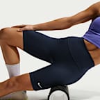 Cykelshorts Nike One med hög midja 20 cm för kvinnor