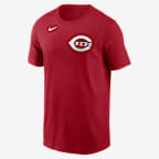 Playera Nike de la MLB para hombre Elly De La Cruz Cincinnati Reds Fuse - Rojo