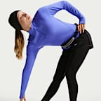 Löpartröja Nike Tempo Dri-FIT med kvartslång dragkedja för kvinnor