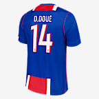 Désiré Doué Paris Saint-Germain 2026/27 Stadium Home Men's Nike Dri-FIT Soccer Jersey - Blue